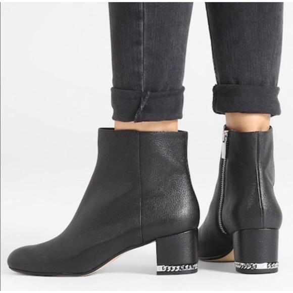 Michael Kors Sabrina mid chain heel booties - Picture 8 of 8